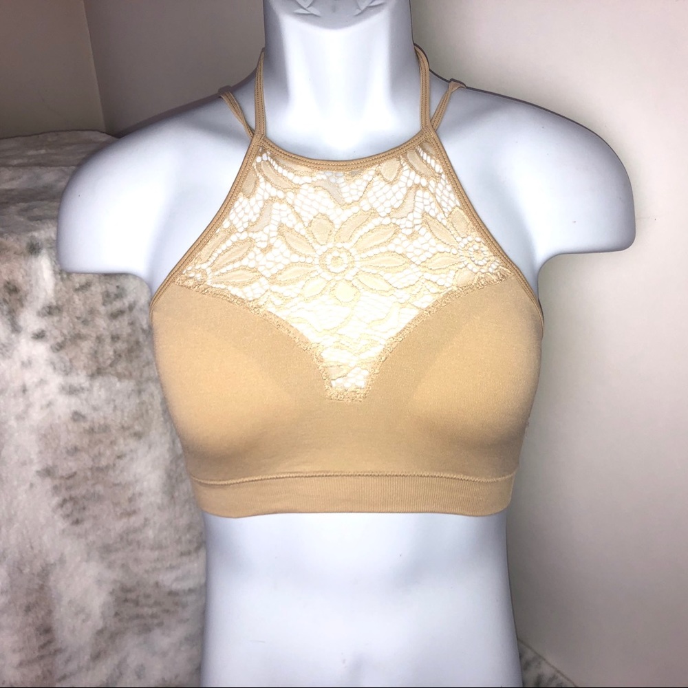 Zenana‎ Outfitter L/XL Bralette Beige